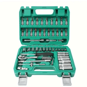 53pcs Set Car Repair Kit Tools, Car Repair Machine Repair Quick Ratchet Wrench, And Car Repair Tools