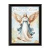 Trendy Decor 4U 2-Piece Vignette Angels We Have Heard on High Black Framed Wall Art for Living Room, Holiday Wall Art Print for Home Decor