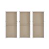 Gold Foil Abstract 3-piece Canvas Wall Art Set