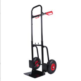 Metal Transport Trolleys (Color: Black)